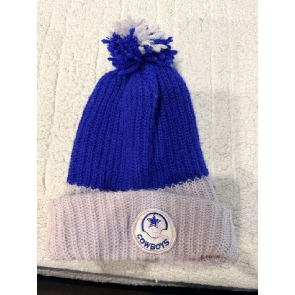 Vintage Dallas Cowboys Pom Knit Hat